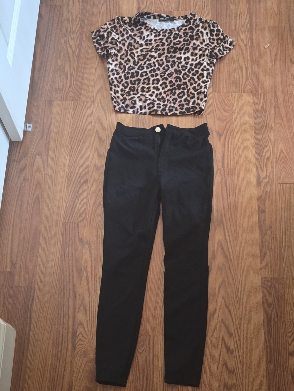 High-Rise Black Stretch Pants - Classic Everyday Trousers